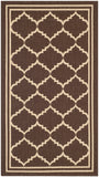 Safavieh Cy6889 Power Loomed 85.4% Polypropylene/10.4% Polyester/4.2% Latex Outdoor Rug CY6889-204-4