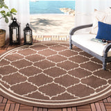 Safavieh Cy6889 Power Loomed 85.4% Polypropylene/10.4% Polyester/4.2% Latex Outdoor Rug CY6889-204-4