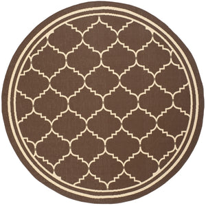 Safavieh Cy6889 Power Loomed 85.4% Polypropylene/10.4% Polyester/4.2% Latex Outdoor Rug CY6889-204-4