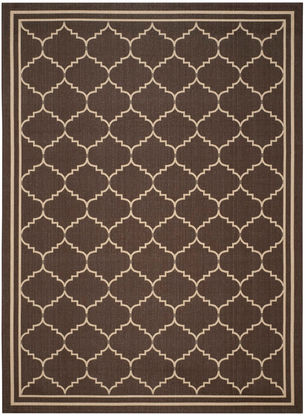 Safavieh Cy6889 Power Loomed 85.4% Polypropylene/10.4% Polyester/4.2% Latex Outdoor Rug CY6889-204-4