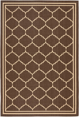 Safavieh Cy6889 Power Loomed 85.4% Polypropylene/10.4% Polyester/4.2% Latex Outdoor Rug CY6889-204-4