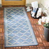 Safavieh Cy6889 Power Loomed 85.4% Polypropylene/10.4% Polyester/4.2% Latex Outdoor Rug CY6889-243-4