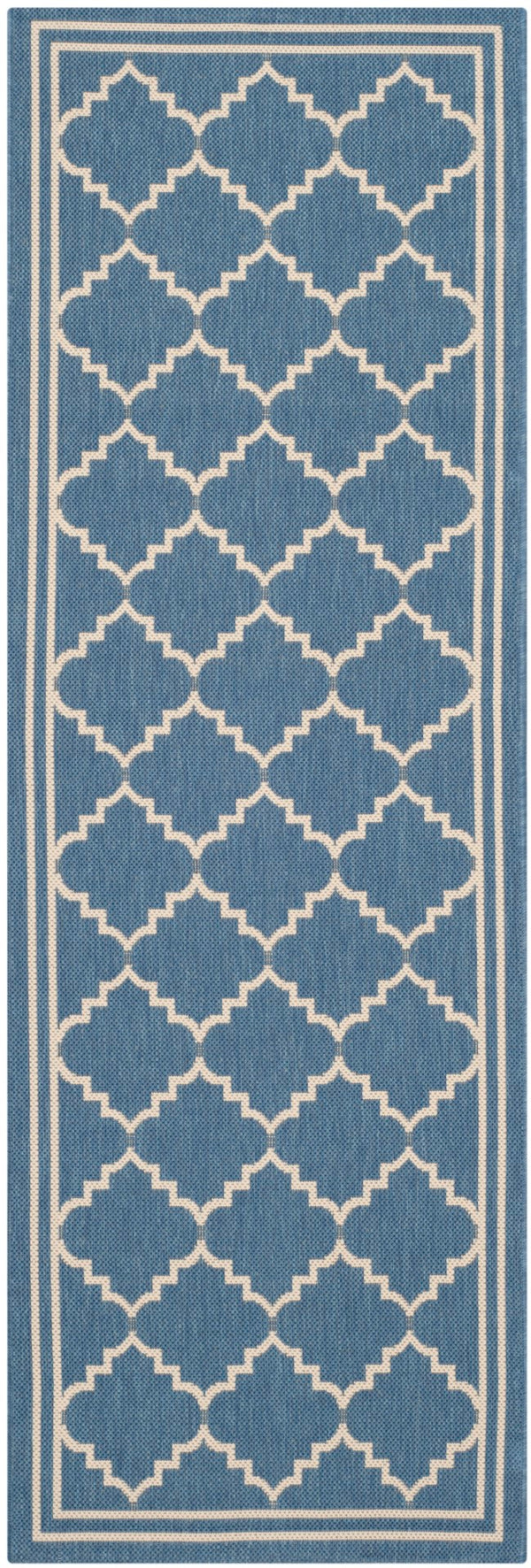 Safavieh Cy6889 Power Loomed 85.4% Polypropylene/10.4% Polyester/4.2% Latex Outdoor Rug CY6889-243-4