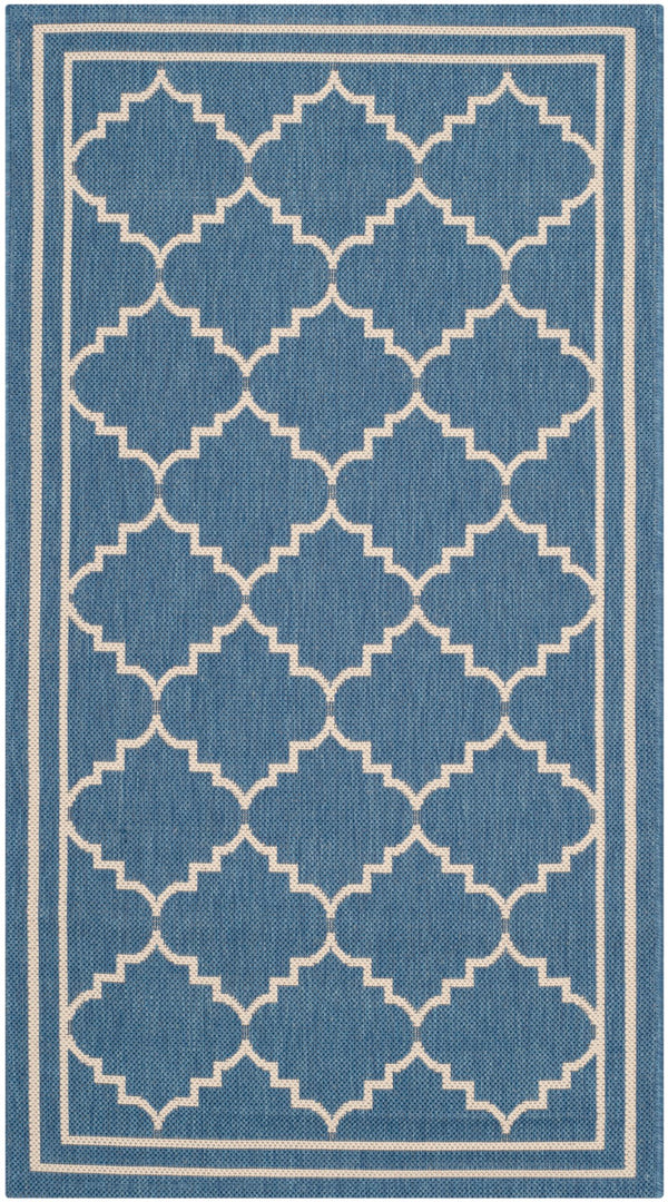 Safavieh Cy6889 Power Loomed 85.4% Polypropylene/10.4% Polyester/4.2% Latex Outdoor Rug CY6889-243-4