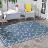 Safavieh Cy6889 Power Loomed 85.4% Polypropylene/10.4% Polyester/4.2% Latex Outdoor Rug CY6889-243-4