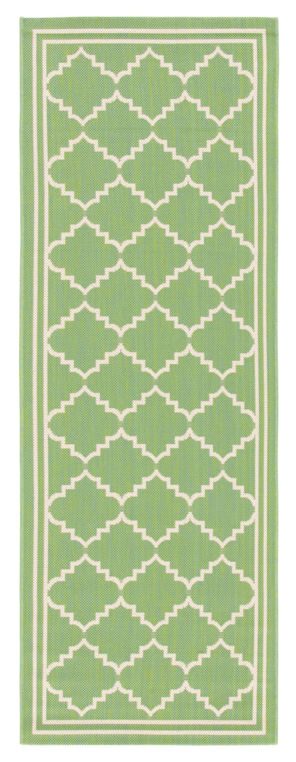 Safavieh Cy6889 Power Loomed 85.4% Polypropylene/10.4% Polyester/4.2% Latex Outdoor Rug CY6889-244-4