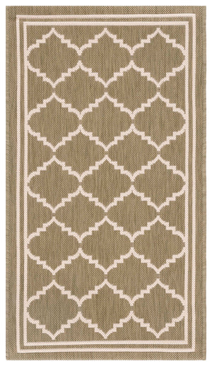 Safavieh Cy6889 Power Loomed 85.4% Polypropylene/10.4% Polyester/4.2% Latex Outdoor Rug CY6889-244-4