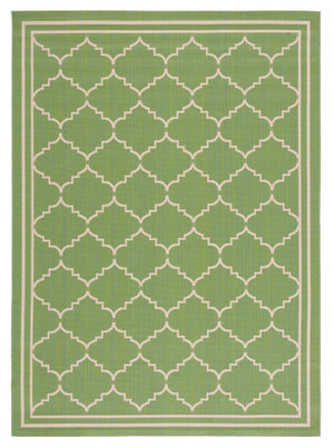 Safavieh Cy6889 Power Loomed 85.4% Polypropylene/10.4% Polyester/4.2% Latex Outdoor Rug CY6889-244-4