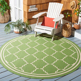 Safavieh Cy6889 Power Loomed 85.4% Polypropylene/10.4% Polyester/4.2% Latex Outdoor Rug CY6889-244-4