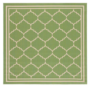 Safavieh Cy6889 Power Loomed 85.4% Polypropylene/10.4% Polyester/4.2% Latex Outdoor Rug CY6889-244-4