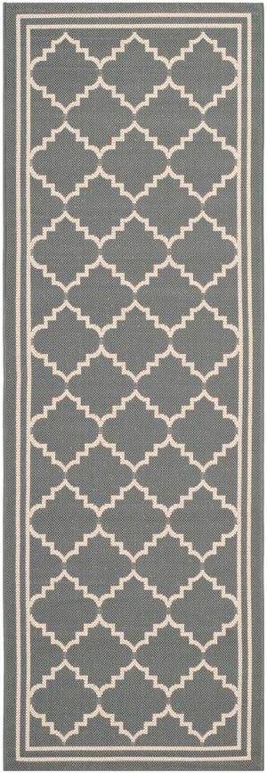 Safavieh Cy6889 Power Loomed 85.4% Polypropylene/10.4% Polyester/4.2% Latex Outdoor Rug CY6889-246-4