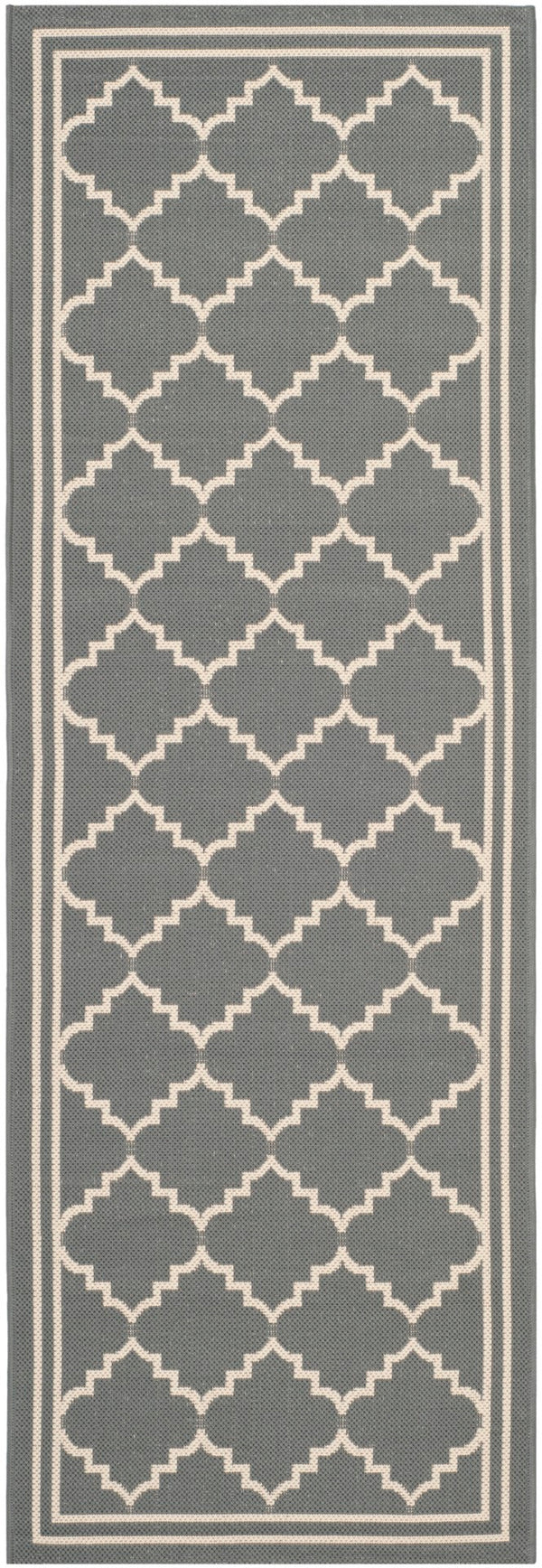 Safavieh Cy6889 Power Loomed 85.4% Polypropylene/10.4% Polyester/4.2% Latex Outdoor Rug CY6889-246-4