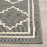 Safavieh Cy6889 Power Loomed 85.4% Polypropylene/10.4% Polyester/4.2% Latex Outdoor Rug CY6889-246-4