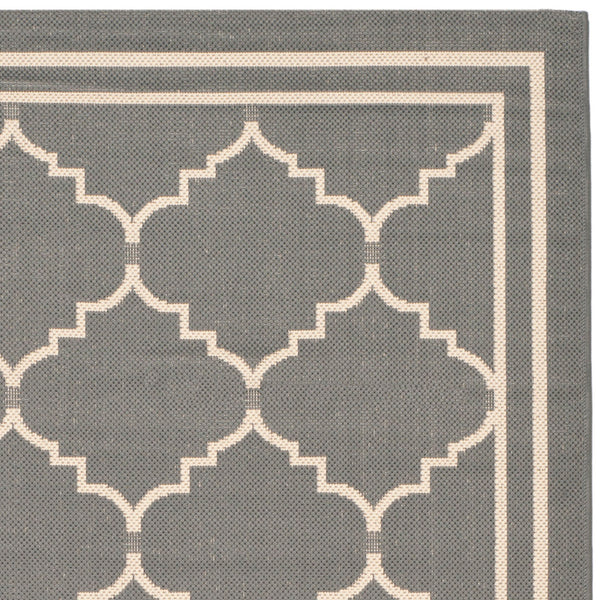 Safavieh Cy6889 Power Loomed 85.4% Polypropylene/10.4% Polyester/4.2% Latex Outdoor Rug CY6889-246-4