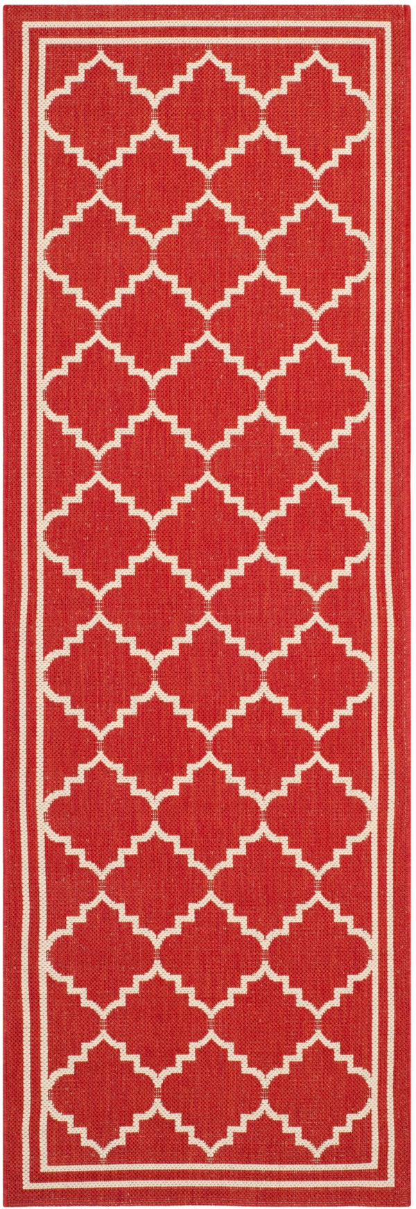 Safavieh Cy6889 Power Loomed 85.4% Polypropylene/10.4% Polyester/4.2% Latex Outdoor Rug CY6889-248-3