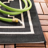 Safavieh Cy6889 Power Loomed 85.4% Polypropylene/10.4% Polyester/4.2% Latex Outdoor Rug CY6889-26-4