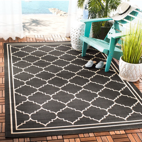 Safavieh Cy6889 Power Loomed 85.4% Polypropylene/10.4% Polyester/4.2% Latex Outdoor Rug CY6889-26-4