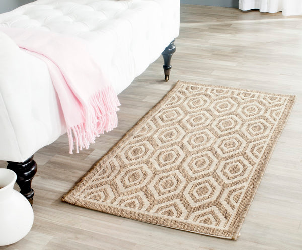 Safavieh Courtyard 6902 Power Loomed 85.4% Polypropylene/10.4% Polyester/4.2% Latex Outdoor Rug CY6902-242-3