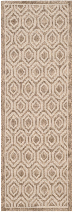 Safavieh Courtyard 6902 Power Loomed 85.4% Polypropylene/10.4% Polyester/4.2% Latex Outdoor Rug CY6902-242-3