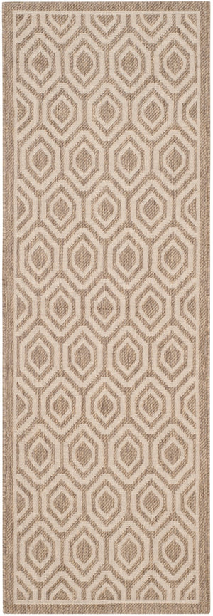 Safavieh Courtyard 6902 Power Loomed 85.4% Polypropylene/10.4% Polyester/4.2% Latex Indoor/Outdoor Rug CY6902-242-28