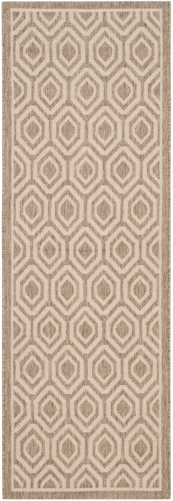 Safavieh Courtyard 6902 Power Loomed 85.4% Polypropylene/10.4% Polyester/4.2% Latex Indoor/Outdoor Rug CY6902-242-28