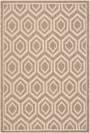 Safavieh Courtyard 6902 Power Loomed 85.4% Polypropylene/10.4% Polyester/4.2% Latex Outdoor Rug CY6902-242-4