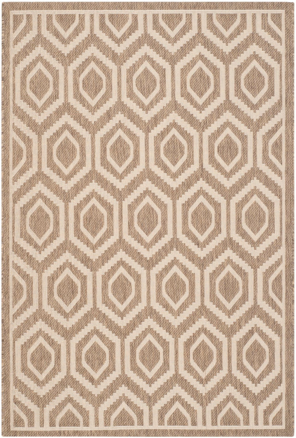 Safavieh Courtyard 6902 Power Loomed 85.4% Polypropylene/10.4% Polyester/4.2% Latex Outdoor Rug CY6902-242-4