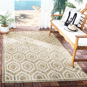 Safavieh Courtyard 6902 Power Loomed 85.4% Polypropylene/10.4% Polyester/4.2% Latex Indoor/Outdoor Rug CY6902-242-28