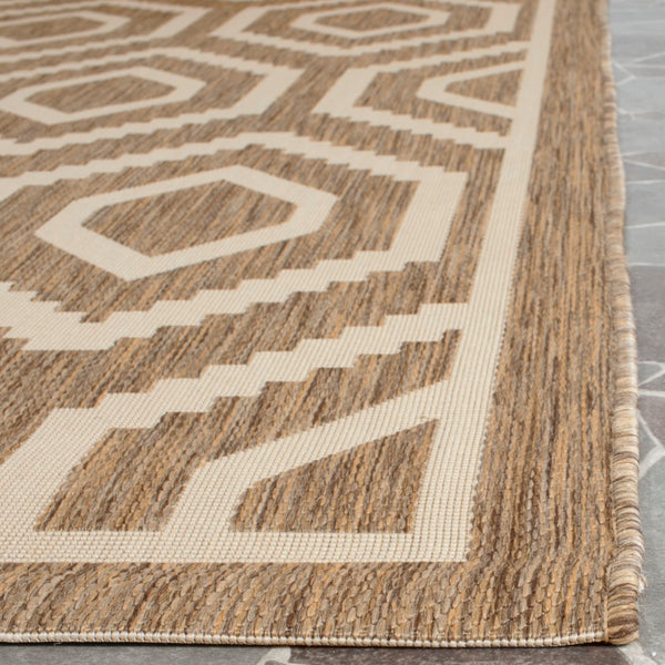 Safavieh Courtyard 6902 Power Loomed 85.4% Polypropylene/10.4% Polyester/4.2% Latex Indoor/Outdoor Rug CY6902-242-28