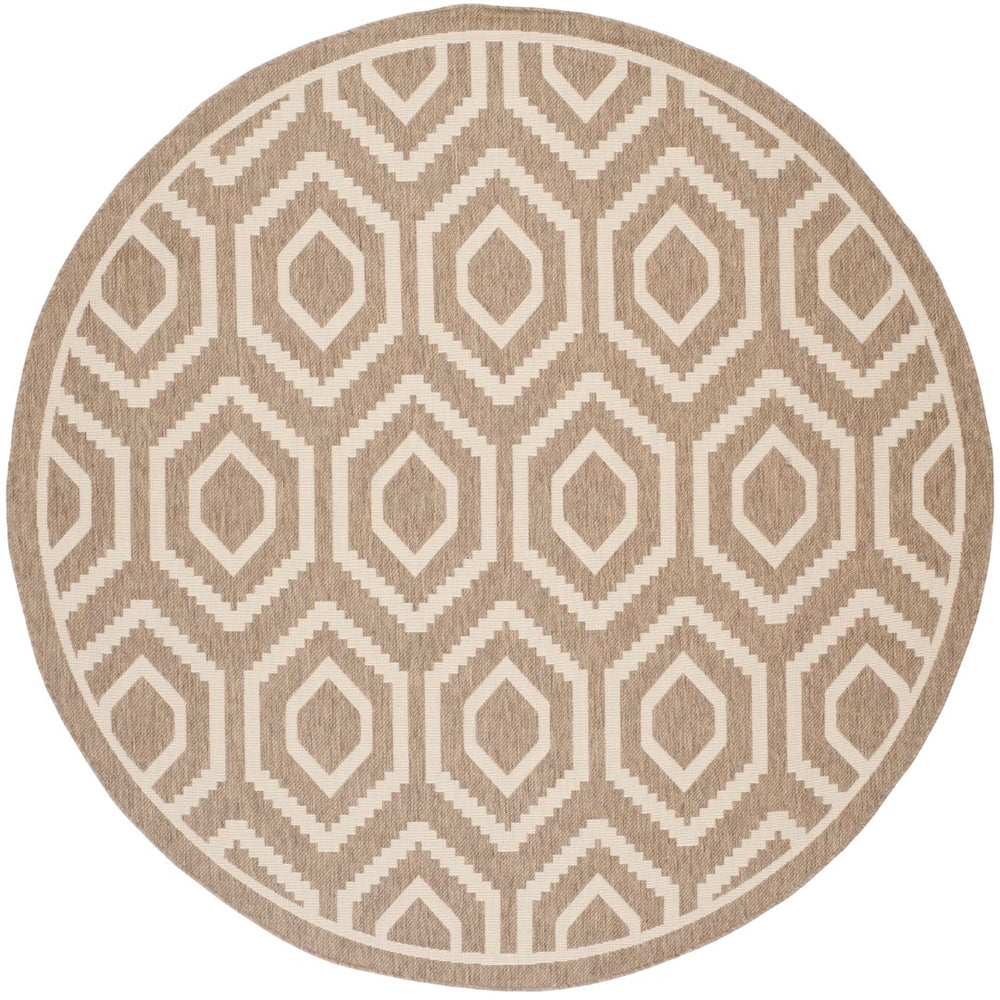 Safavieh Courtyard 6902 Power Loomed 85.4% Polypropylene/10.4% Polyester/4.2% Latex Indoor/Outdoor Rug CY6902-242-28