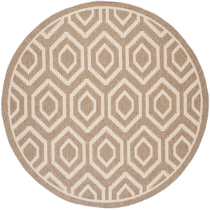 Safavieh Courtyard 6902 Power Loomed 85.4% Polypropylene/10.4% Polyester/4.2% Latex Outdoor Rug CY6902-242-3