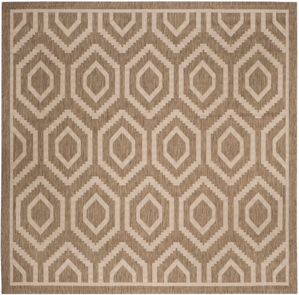 Safavieh Courtyard 6902 Power Loomed 85.4% Polypropylene/10.4% Polyester/4.2% Latex Indoor/Outdoor Rug CY6902-242-28