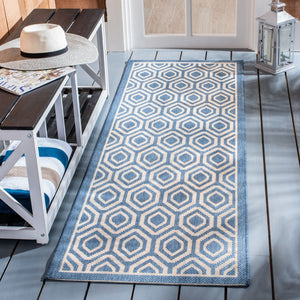Safavieh Courtyard 6902 Power Loomed 85.4% Polypropylene/10.4% Polyester/4.2% Latex Outdoor Rug CY6902-243-4