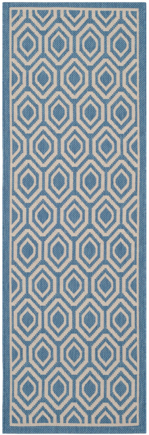 Safavieh Courtyard 6902 Power Loomed 85.4% Polypropylene/10.4% Polyester/4.2% Latex Indoor/Outdoor Rug CY6902-243-9