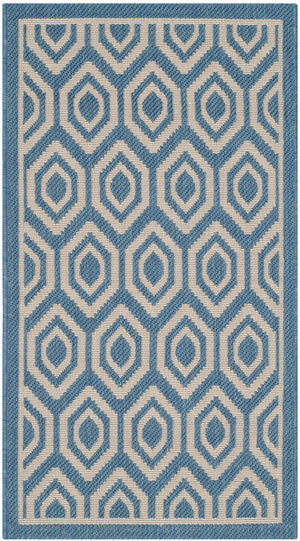 Safavieh Courtyard 6902 Power Loomed 85.4% Polypropylene/10.4% Polyester/4.2% Latex Outdoor Rug CY6902-243-4