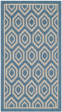 Safavieh Courtyard 6902 Power Loomed 85.4% Polypropylene/10.4% Polyester/4.2% Latex Outdoor Rug CY6902-243-4