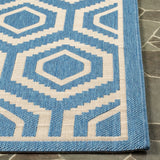 Safavieh Courtyard 6902 Power Loomed 85.4% Polypropylene/10.4% Polyester/4.2% Latex Outdoor Rug CY6902-243-4