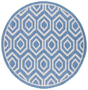 Safavieh Courtyard 6902 Power Loomed 85.4% Polypropylene/10.4% Polyester/4.2% Latex Outdoor Rug CY6902-243-4