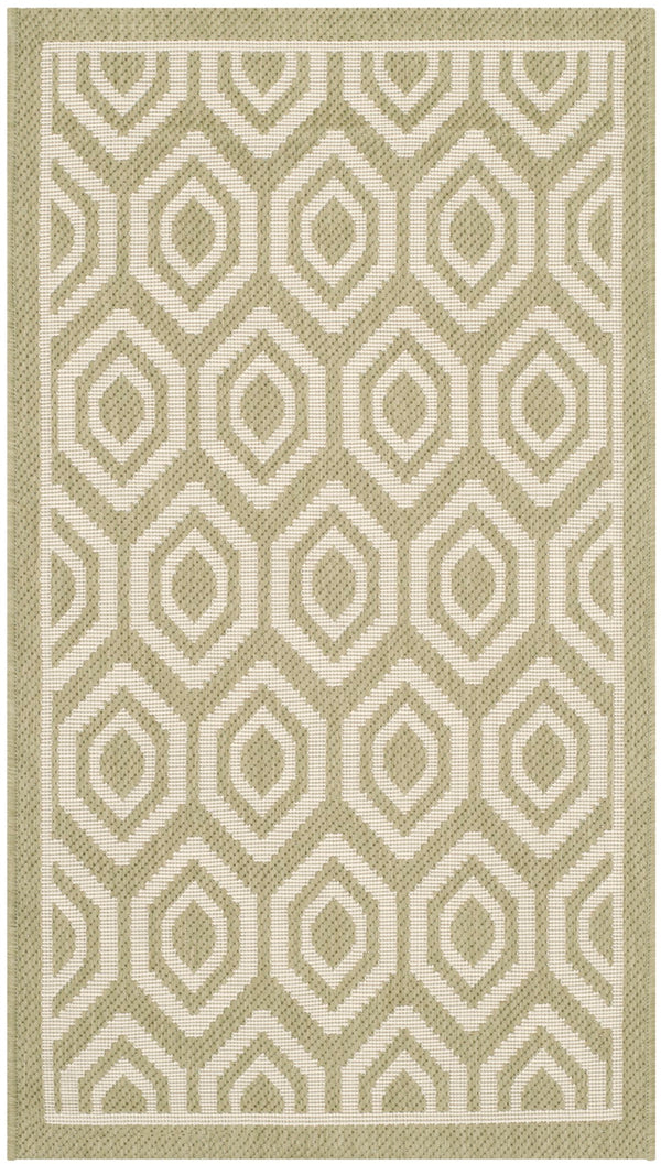 Safavieh Courtyard 6902 Power Loomed 85.4% Polypropylene/10.4% Polyester/4.2% Latex Outdoor Rug CY6902-244-4