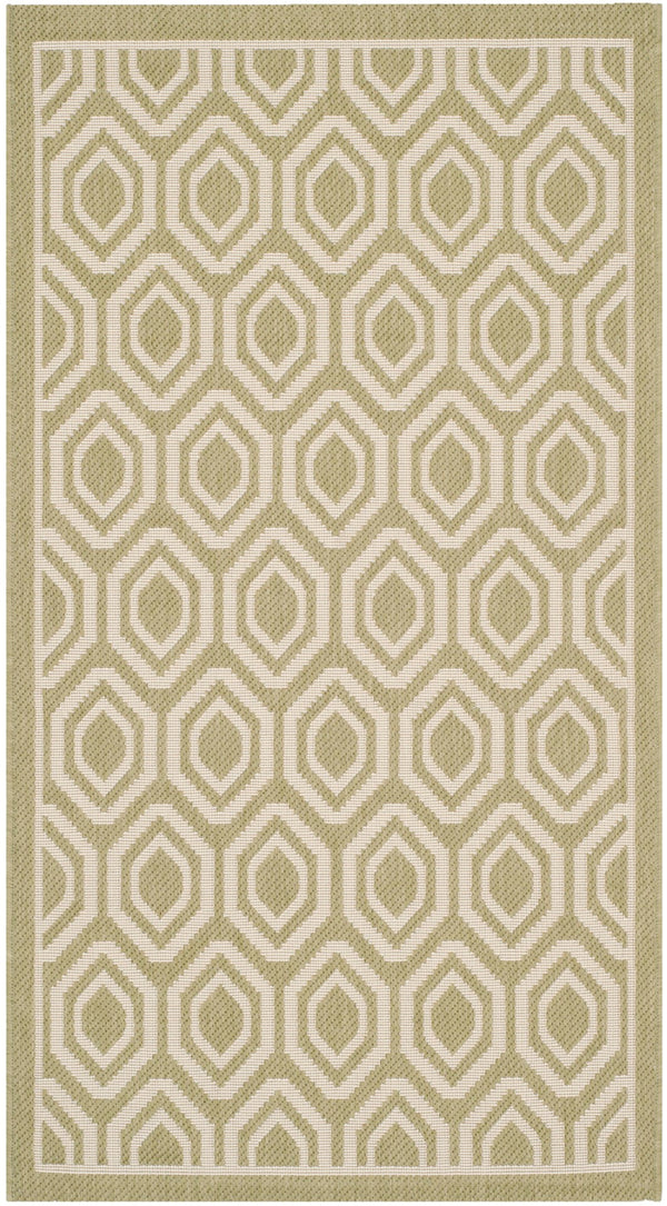 Safavieh Courtyard 6902 Power Loomed 85.4% Polypropylene/10.4% Polyester/4.2% Latex Outdoor Rug CY6902-244-4
