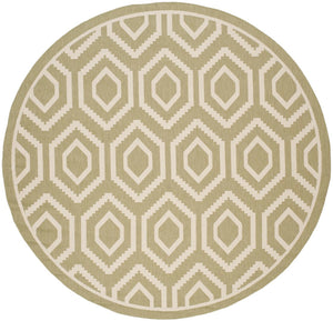Safavieh Courtyard 6902 Power Loomed 85.4% Polypropylene/10.4% Polyester/4.2% Latex Outdoor Rug CY6902-244-4