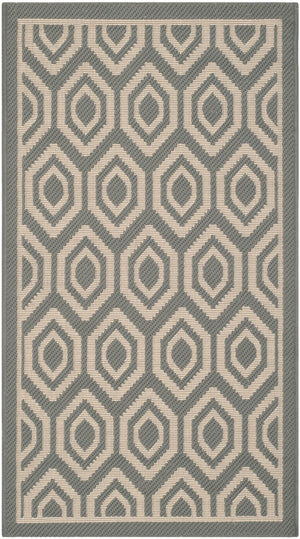 Safavieh Courtyard 6902 Power Loomed 85.4% Polypropylene/10.4% Polyester/4.2% Latex Outdoor Rug CY6902-246-2