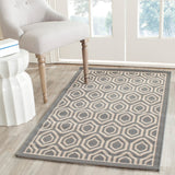 Safavieh Courtyard 6902 Power Loomed 85.4% Polypropylene/10.4% Polyester/4.2% Latex Outdoor Rug CY6902-246-3