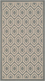 Safavieh Courtyard 6902 Power Loomed 85.4% Polypropylene/10.4% Polyester/4.2% Latex Outdoor Rug CY6902-246-3