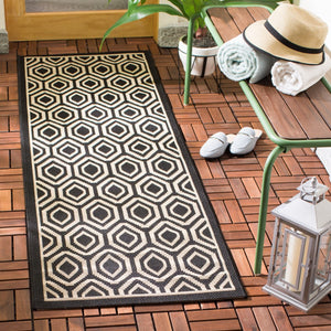 Safavieh Courtyard 6902 Power Loomed 85.4% Polypropylene/10.4% Polyester/4.2% Latex Indoor/Outdoor Rug CY6902-266-810