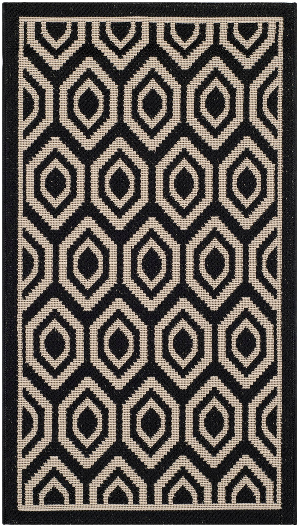 Safavieh Courtyard 6902 Power Loomed 85.4% Polypropylene/10.4% Polyester/4.2% Latex Outdoor Rug CY6902-266-2