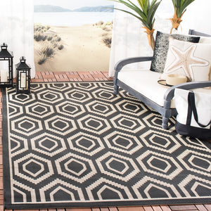 Safavieh Courtyard 6902 Power Loomed 85.4% Polypropylene/10.4% Polyester/4.2% Latex Indoor/Outdoor Rug CY6902-266-810