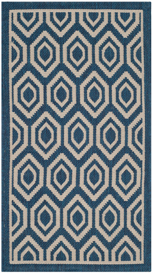 Safavieh Courtyard 6902 Power Loomed 85.4% Polypropylene/10.4% Polyester/4.2% Latex Outdoor Rug CY6902-268-2