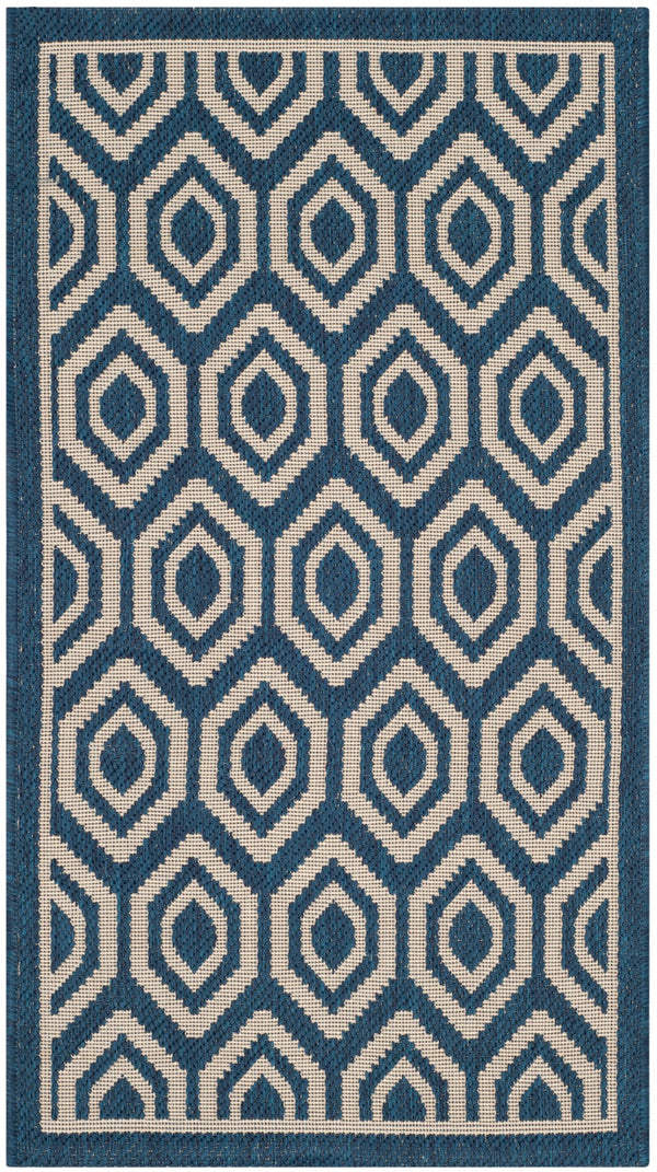 Safavieh Courtyard 6902 Power Loomed 85.4% Polypropylene/10.4% Polyester/4.2% Latex Outdoor Rug CY6902-268-2