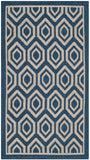 Safavieh Courtyard 6902 Power Loomed 85.4% Polypropylene/10.4% Polyester/4.2% Latex Outdoor Rug CY6902-268-2